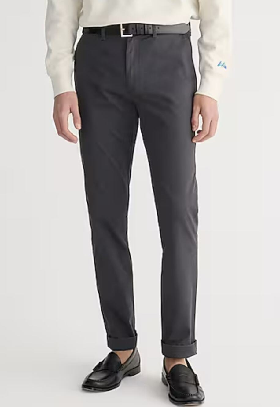 J.Crew 1040 Athletic Tapered-Fit Tech Pants Mens W32 L34 Gray Performance AU209